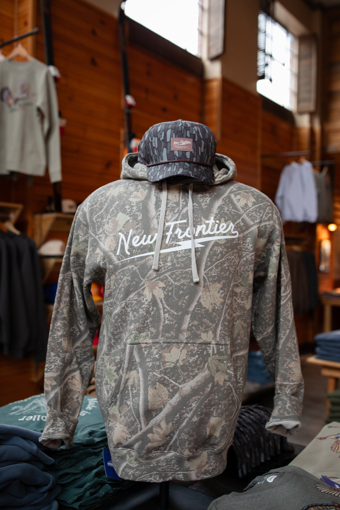 New Frontier Camo Hoodie