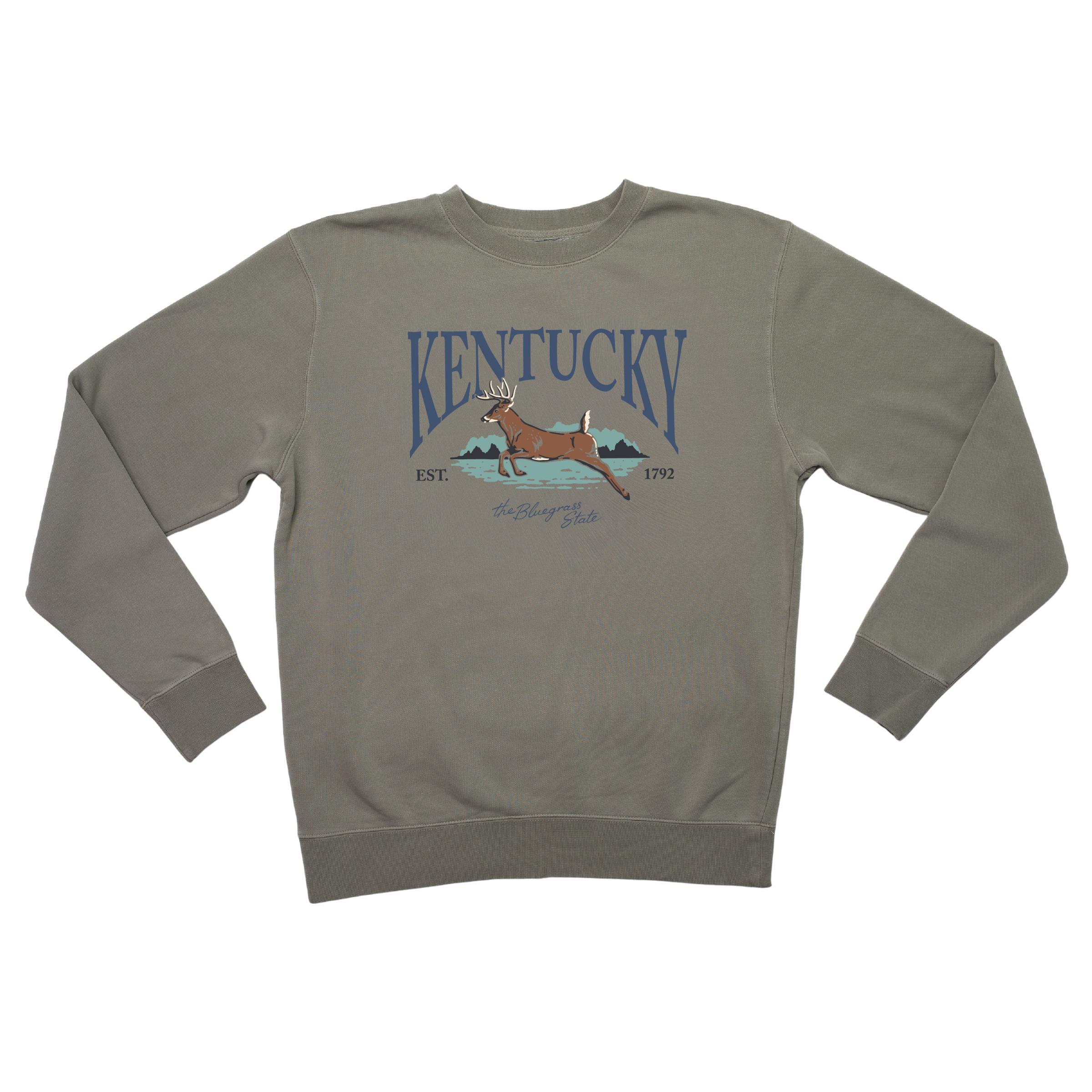 Kentucky Deer Sweater (Fog)