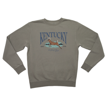 Kentucky Deer Sweater (Fog)