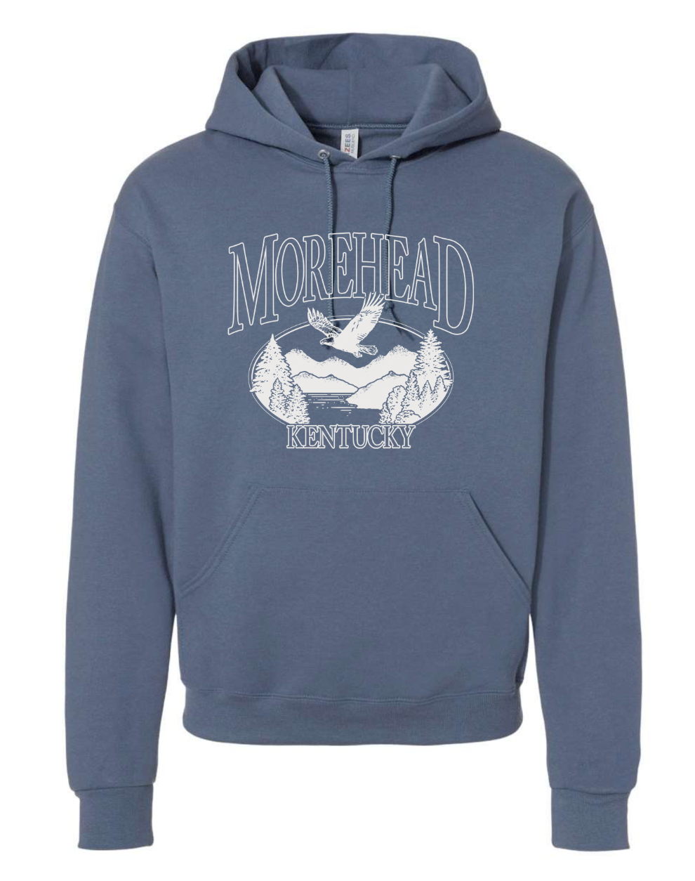 Morehead Kentucky Hoodie - Dusk Blue