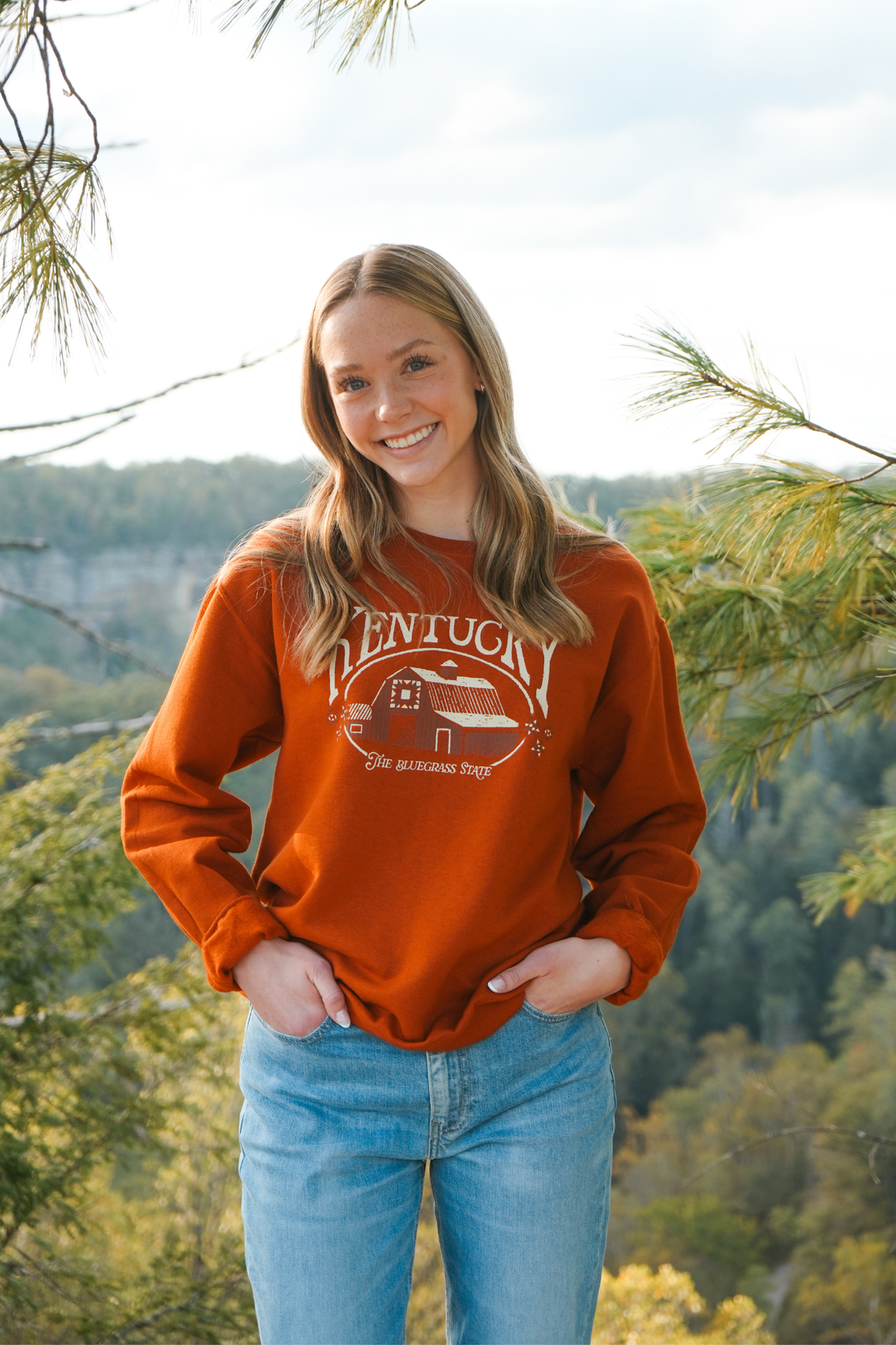 Kentucky Barn Sweater (Pumpkin)