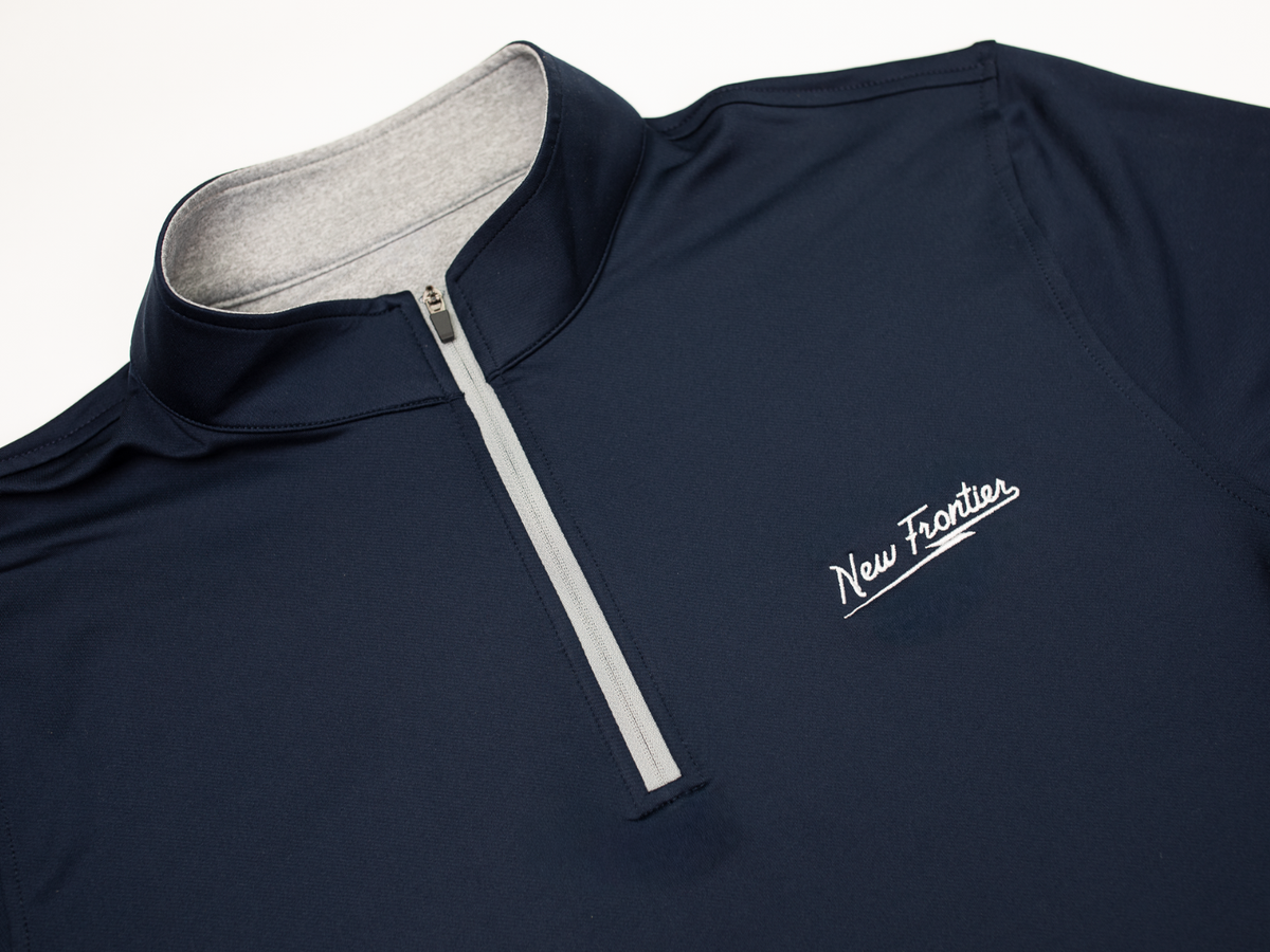 New Frontier Performance 1/4 Zip (Navy)