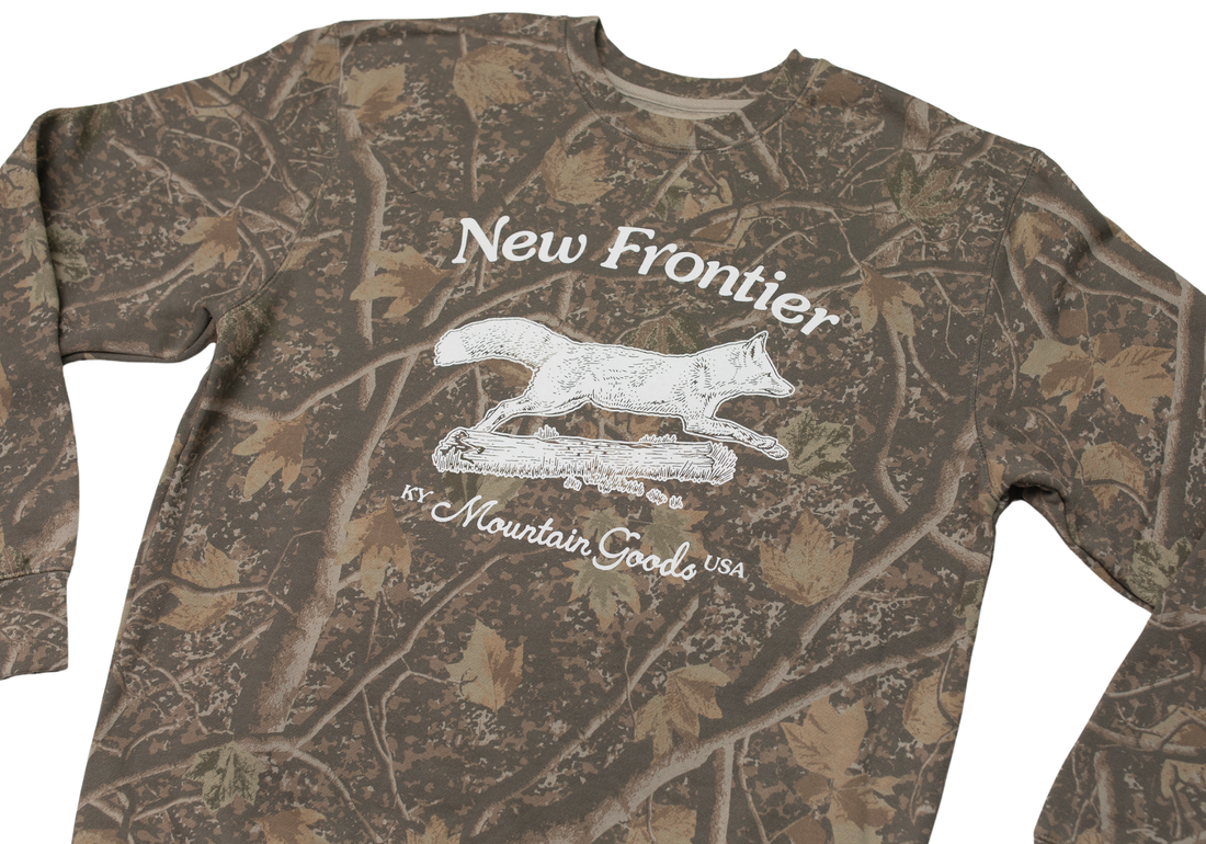 Fox Camo Crewneck