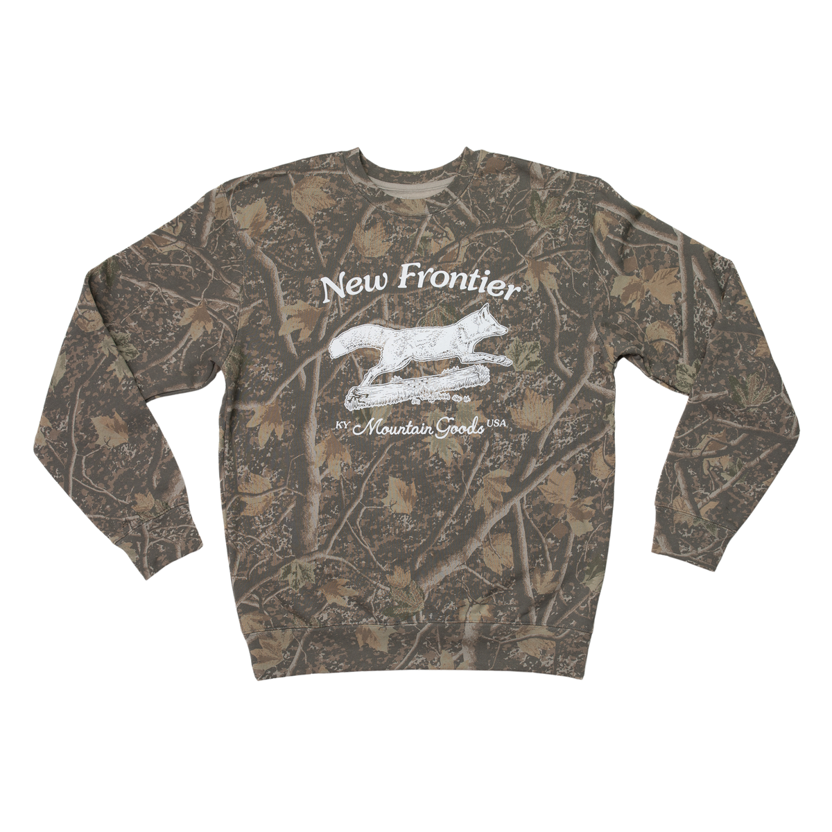 Fox Camo Crewneck