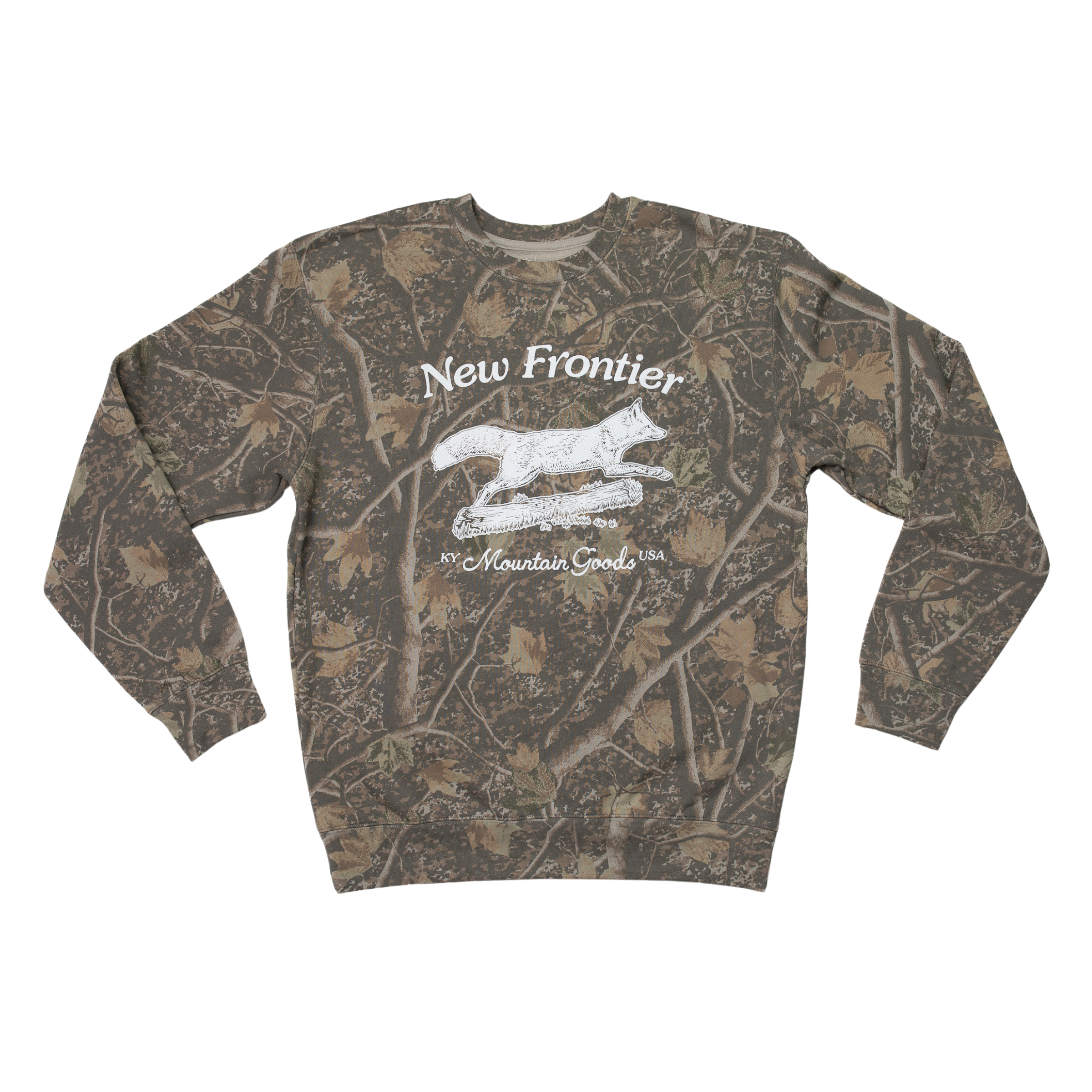 Fox Camo Crewneck