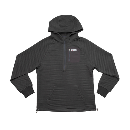 Men's Waffle Tech Hoodie (Carbon)