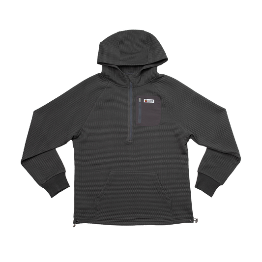 Men's Waffle Tech Hoodie (Carbon)