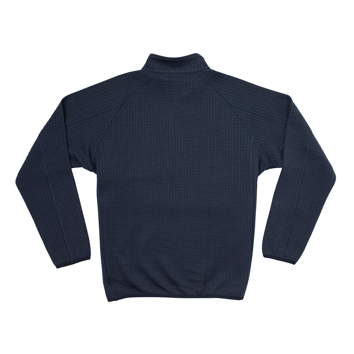 Men's Waffle 1/4 Zip Pullover (Navy)