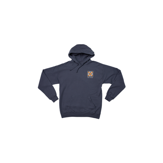 Quilt Patch Hoodie (River)