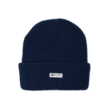 Waffle Beanie (Navy)