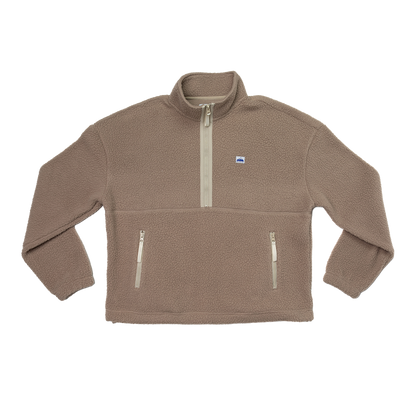 Apres Pullover - Women's 1/4 Zip (Mocha)