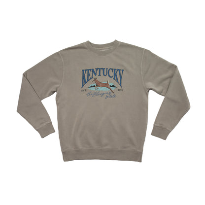 Kentucky Deer Sweater (Fog)