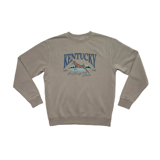 Kentucky Deer Sweater (Fog)