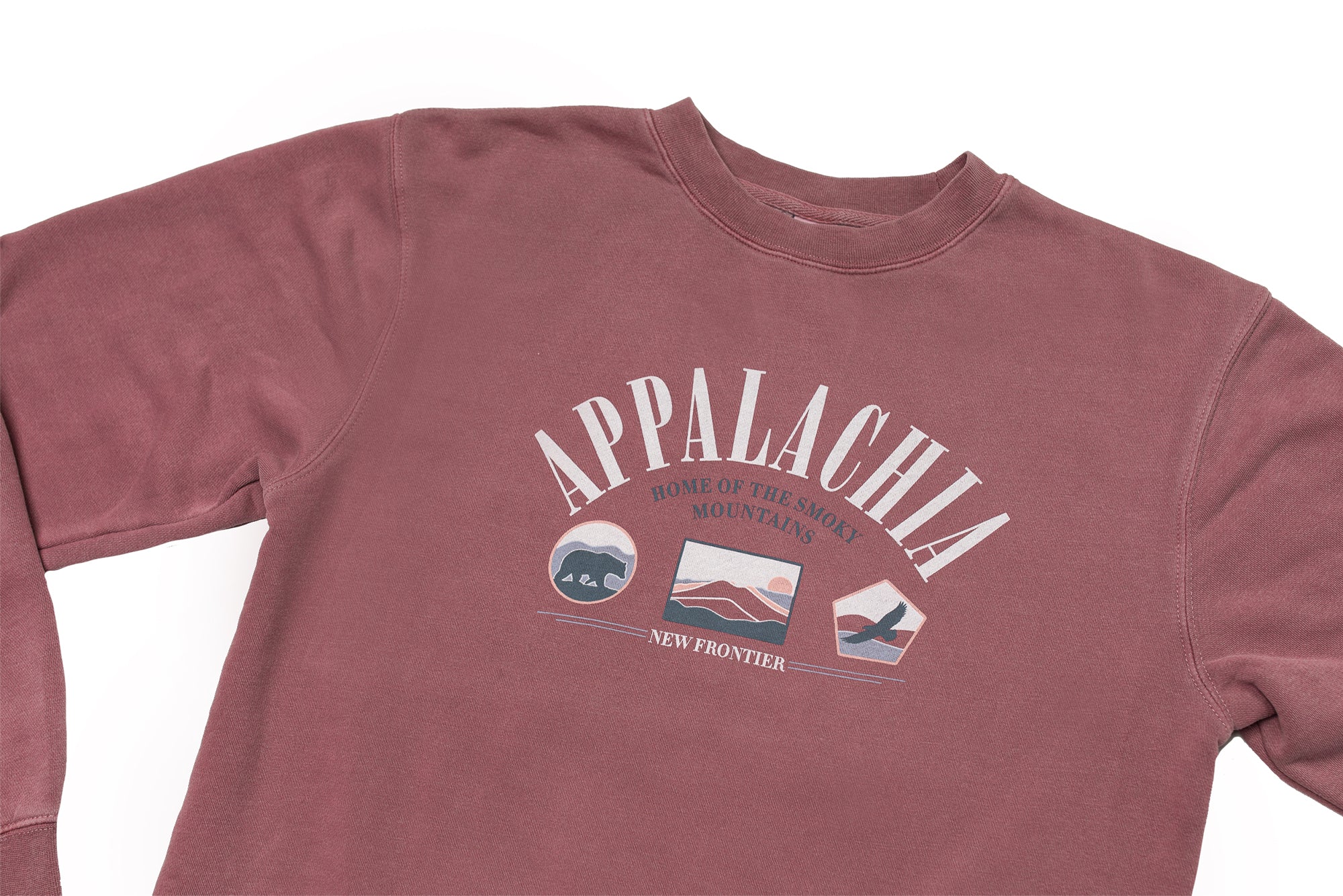 90's Appalachia Crewneck (Cranberry)