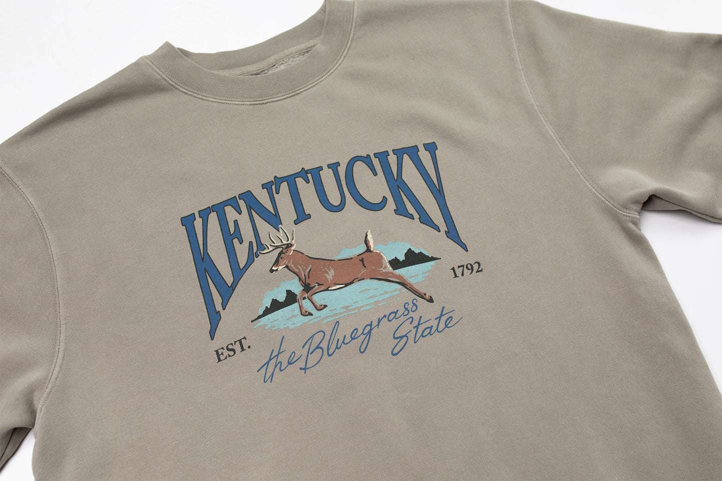 Kentucky Deer Sweater (Fog)