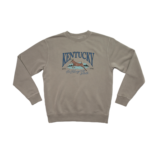 Kentucky Deer Sweater (Fog)