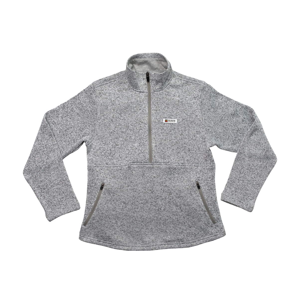 Women's Premium 1/4 Zip Pullover (Ash)