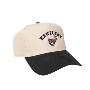 Kentucky Buck Hat ( Coal Black & Natural )