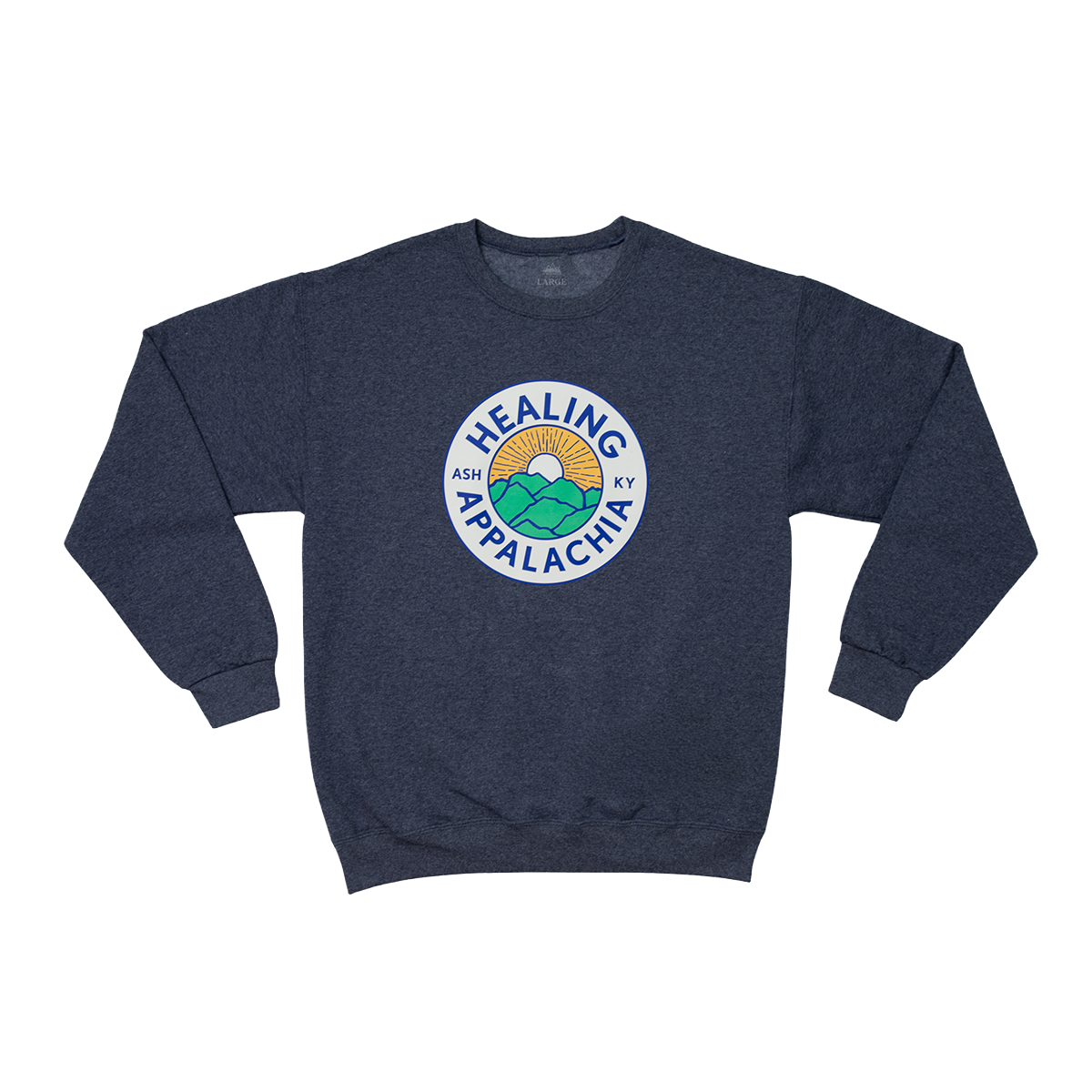 Healing Appalachia Badge Crew (Navy)