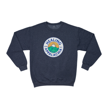 Healing Appalachia Badge Crew (Navy)