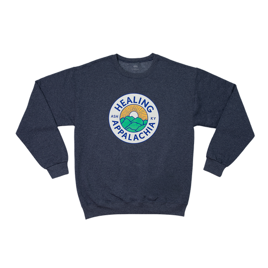 Healing Appalachia Badge Crew (Navy)