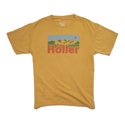 Holler Tee (Vintage Goldenrod)
