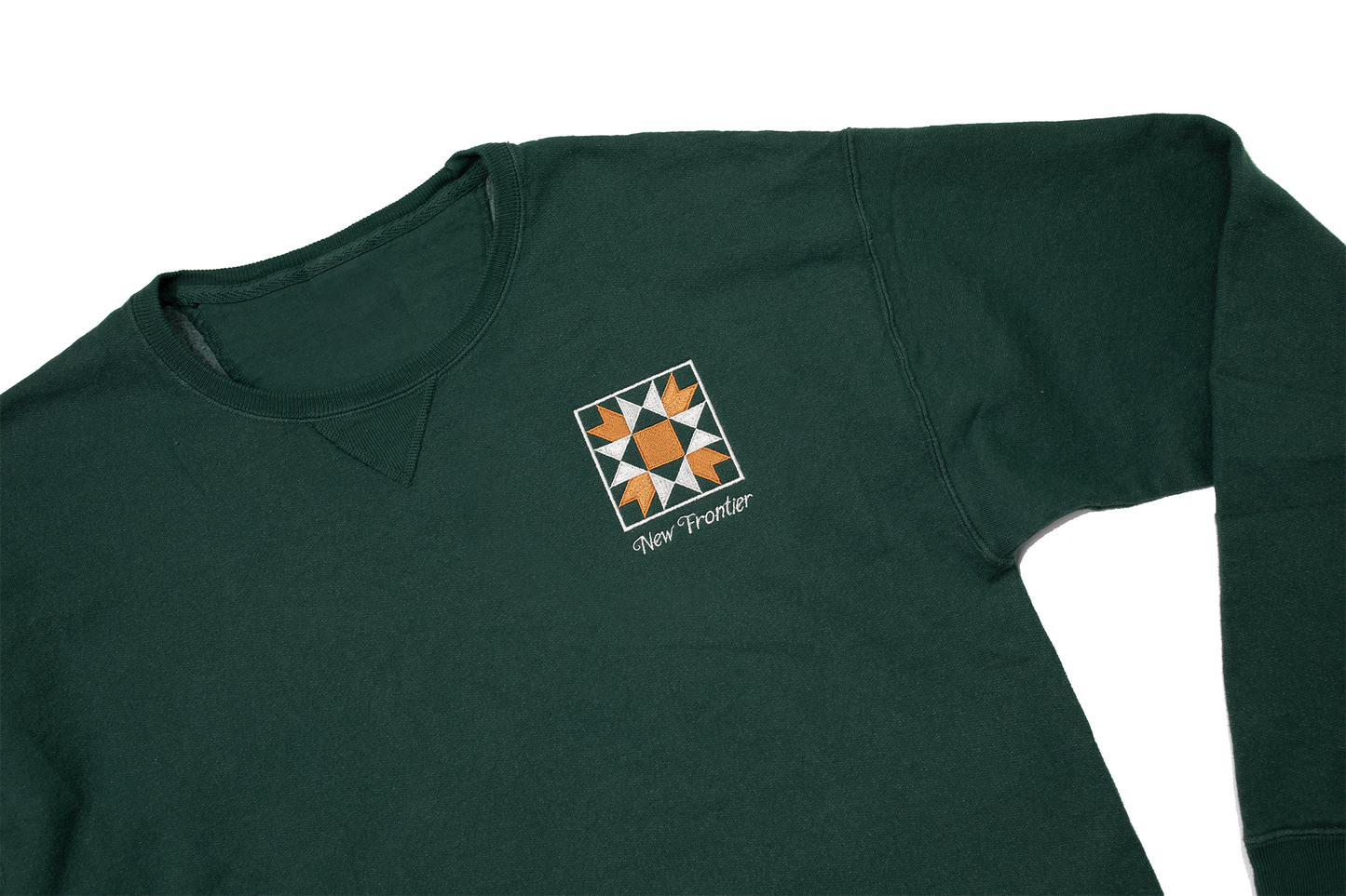 Quilt Patch Crewneck