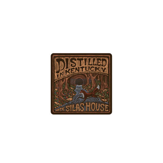 Distilled in Kentucky Sticker