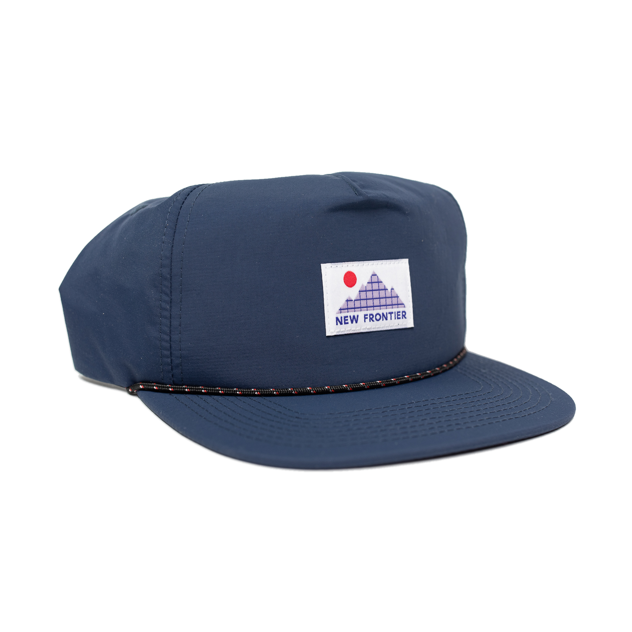 Mountain Modern Snapback Hat (Navy)