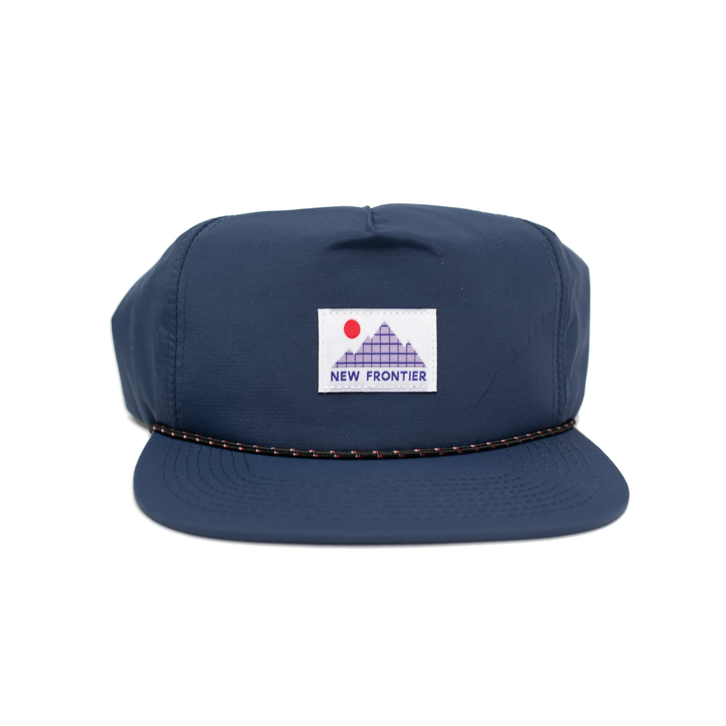 Mountain Modern Snapback Hat (Navy)