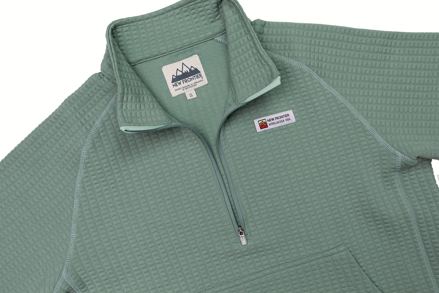 Women's Waffle 1/2 Zip (Cypress)