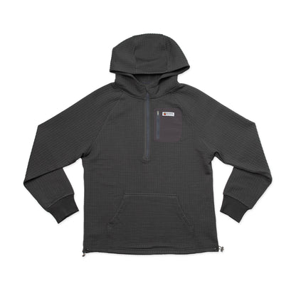 Men's Waffle Tech Hoodie (Carbon)