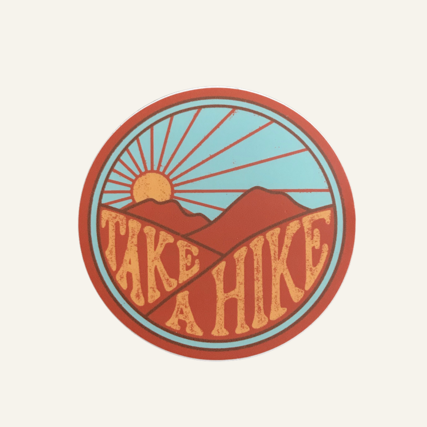 Take a hike Sticker (southwest)