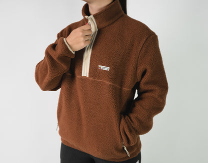 Women's Boulder Pullover (Chocolate)