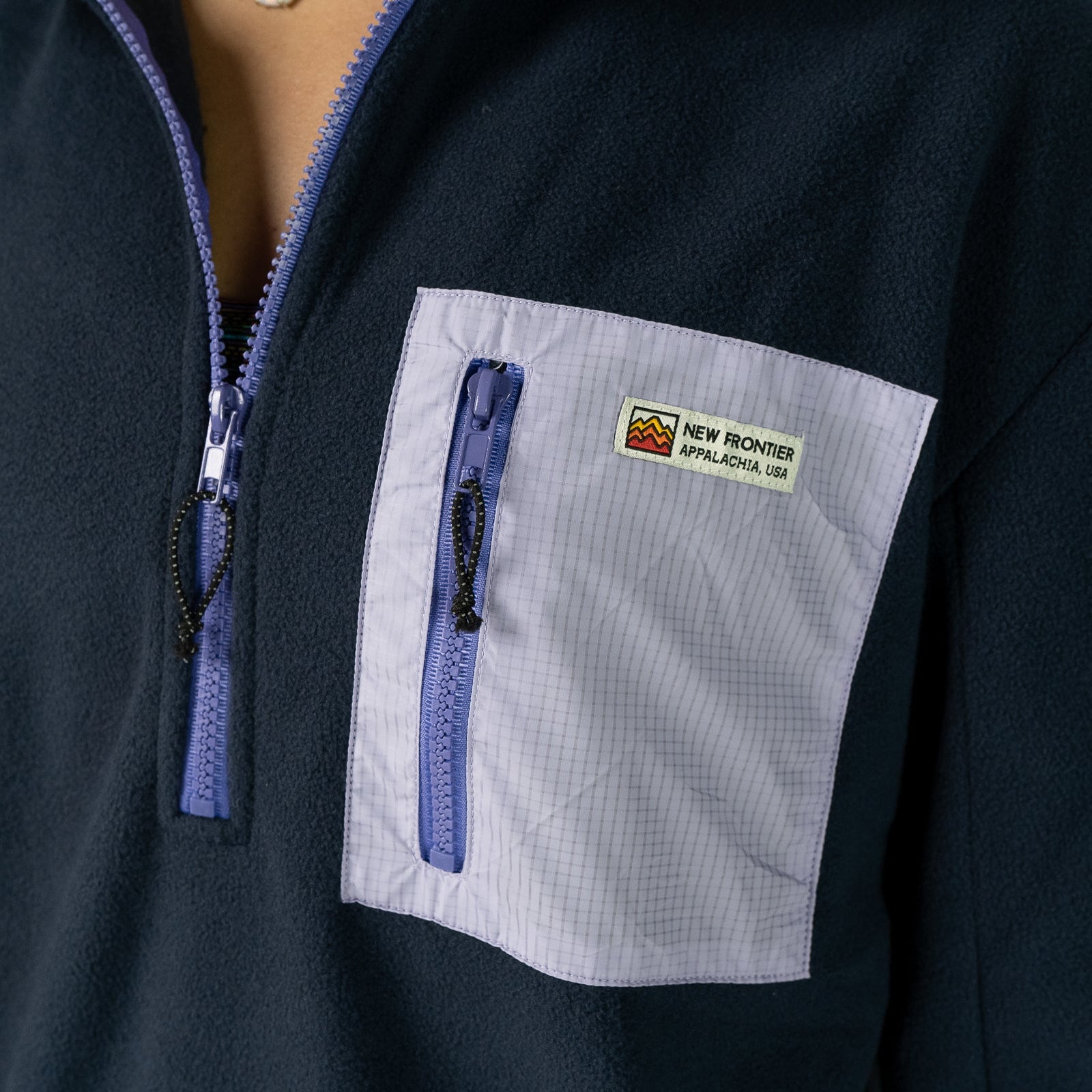 Women's Pullover - Deep Zip (Midnight)