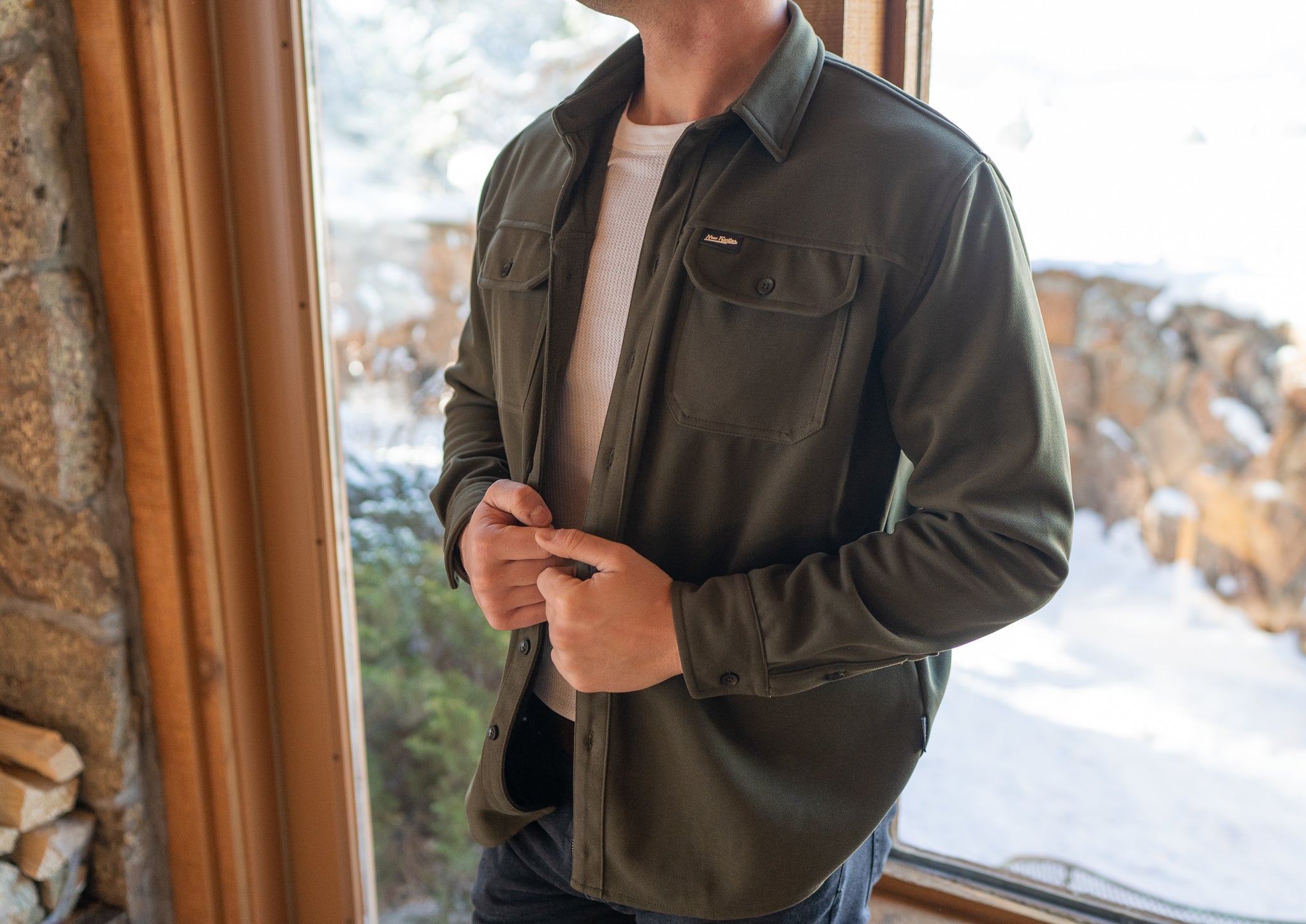 hunter green western shirt