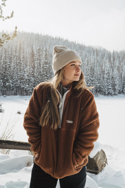 Women's Boulder Pullover (Chocolate)