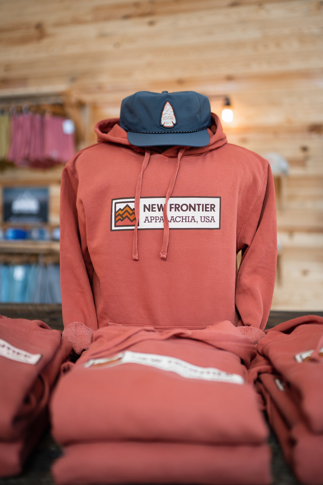 NF Badge Hoodie (Amber)