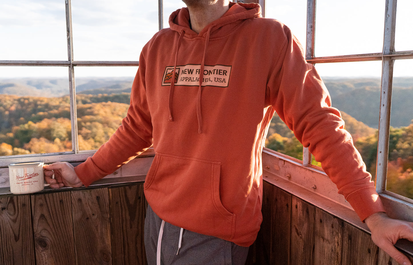 NF Badge Hoodie (Amber)