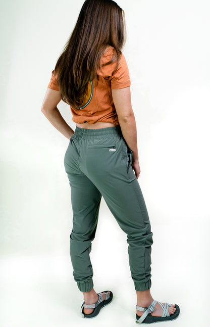 Women's Stretch Tech Jogger (Aloe)