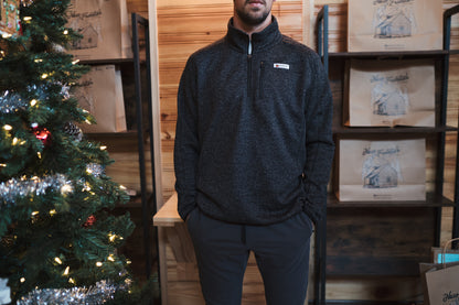 Men's Premium Pullover - 1/4 Zip (Pepper)