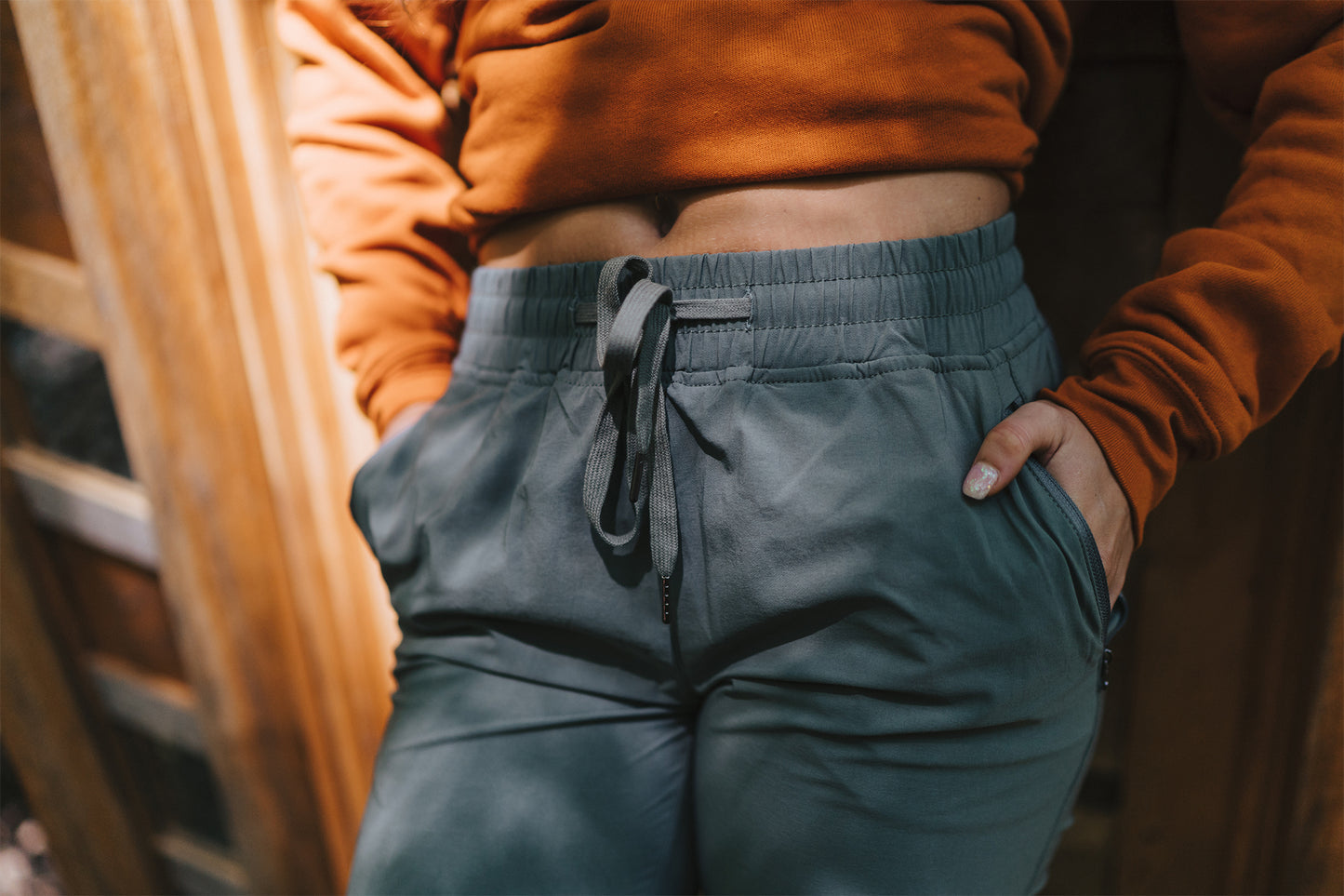 Women's Stretch Tech Jogger (Aloe)