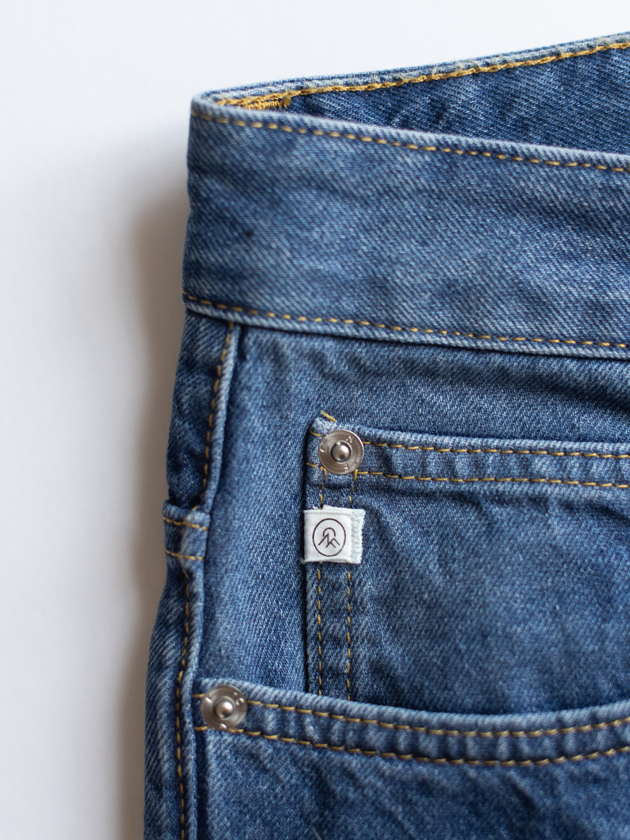 Men's Regular Recycled Jean - Stone Blue