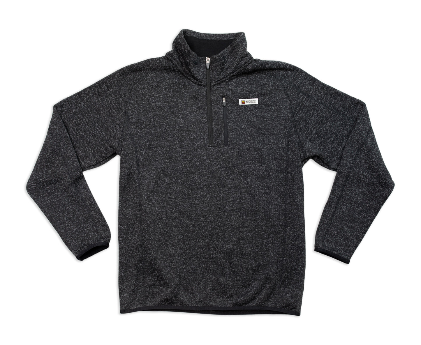 Men's Premium Pullover - 1/4 Zip (Pepper)