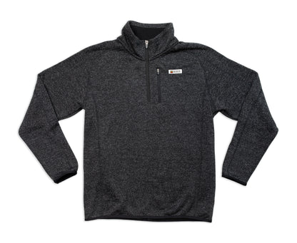 Men's Premium Pullover - 1/4 Zip (Pepper)