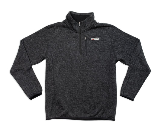 Men's Premium Pullover - 1/4 Zip (Pepper)