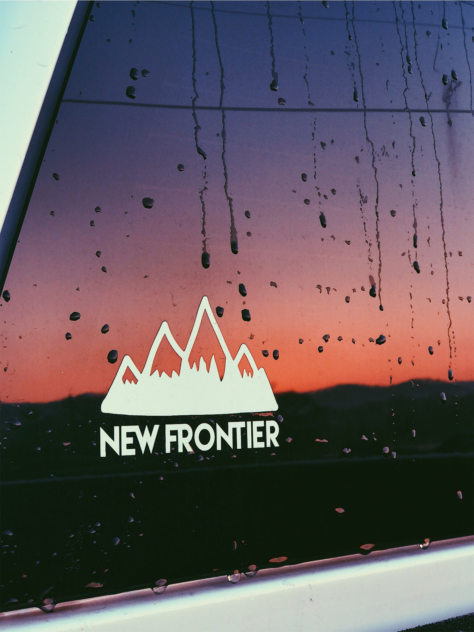 New Frontier Sticker