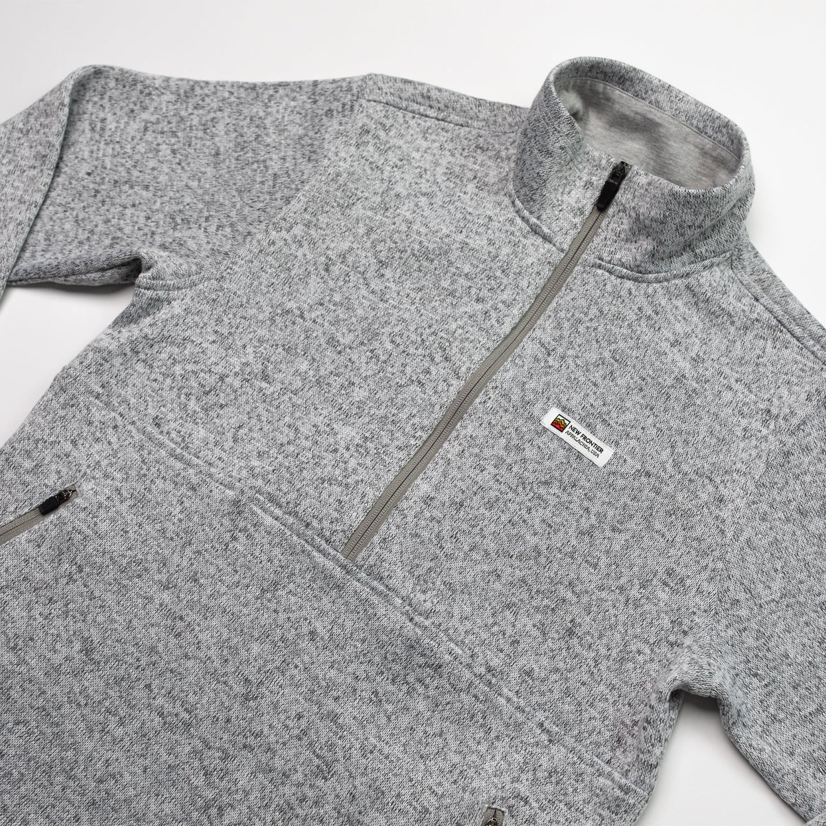 Women's Premium 1/4 Zip Pullover (Ash)